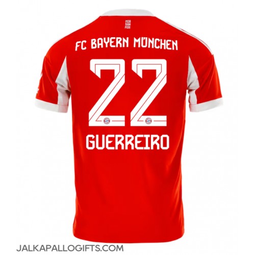 Bayern Munich Raphael Guerreiro #22 Kotipaita 2025-26 Lyhythihainen